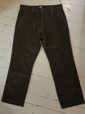 Levi's Men's Brown Corduroy Relaxed Straight Pants